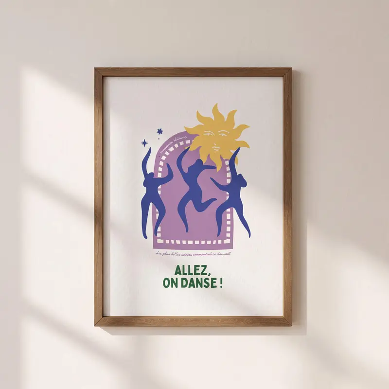 Affiche Allez on danse !