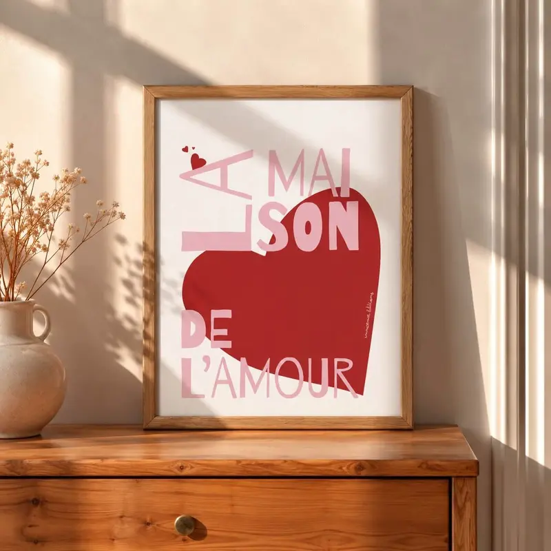 Affiche Maison de l'amour