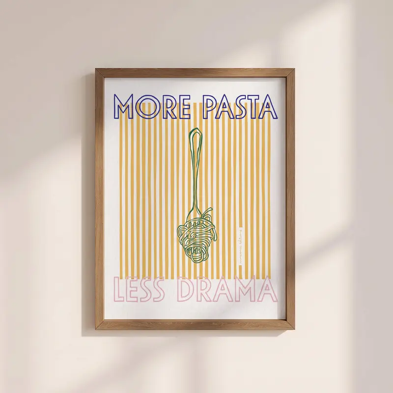 Affiche Pasta Drama
