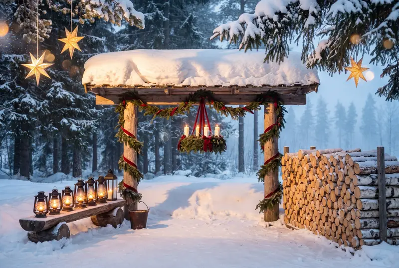 Auvent de neige