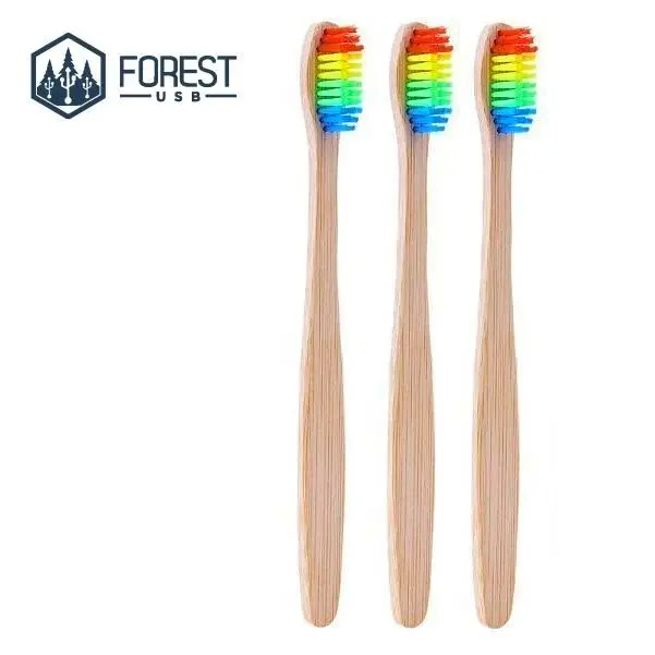 Brosse à Dent Bambou FUN x 3
