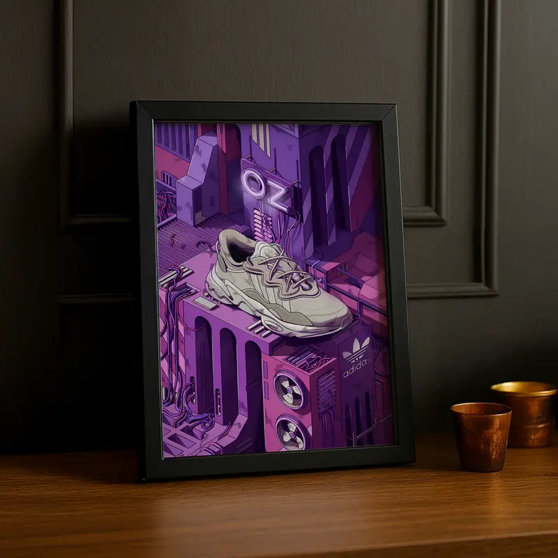 Cadre photo Adidas - Purple