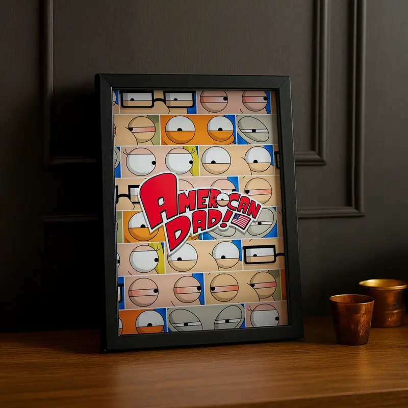 Cadre Photo American Dad - Eyes