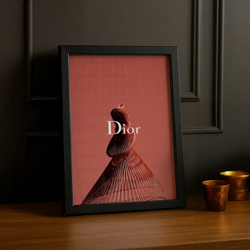 Cadre photo Christian Dior - Aesthetic