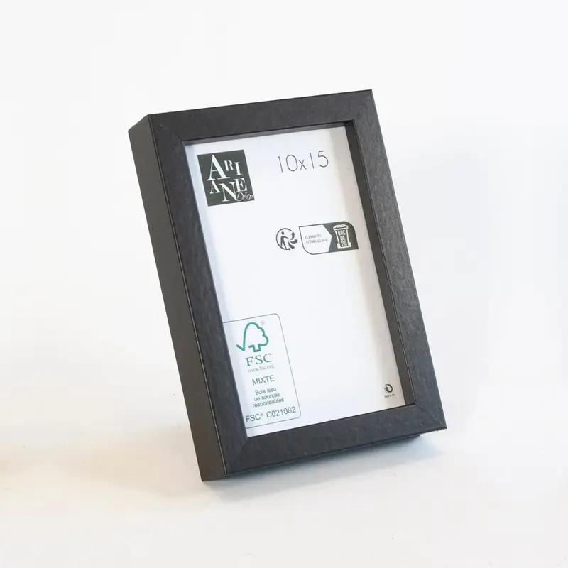 Cadre photo collection "Lagon" noir