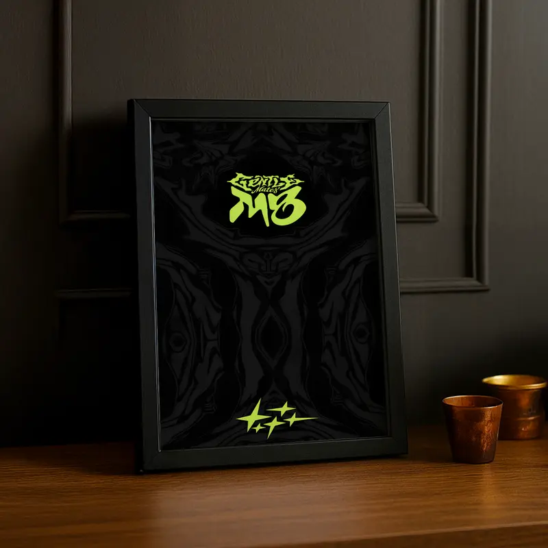 Cadre photo Gentlemates logo