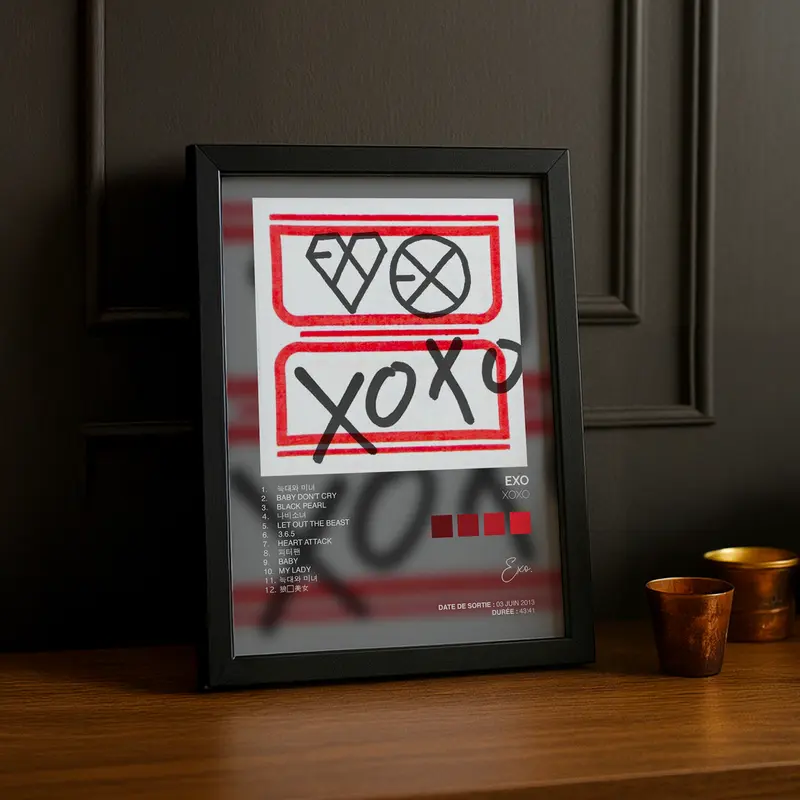 Cadre Photo K-Pop - Exo Xoxo