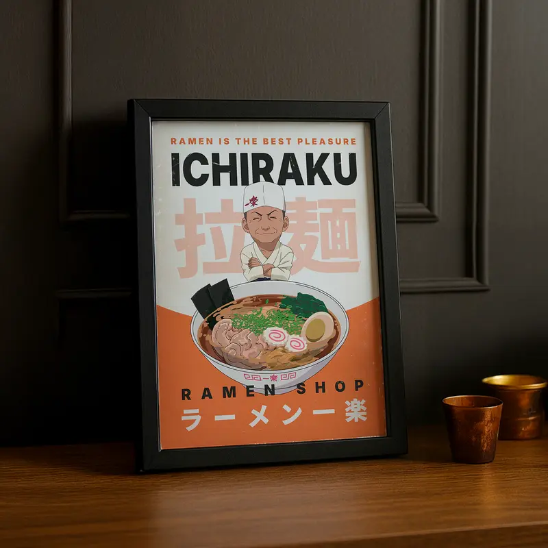 Cadre Photo Naruto - Ramen Shop