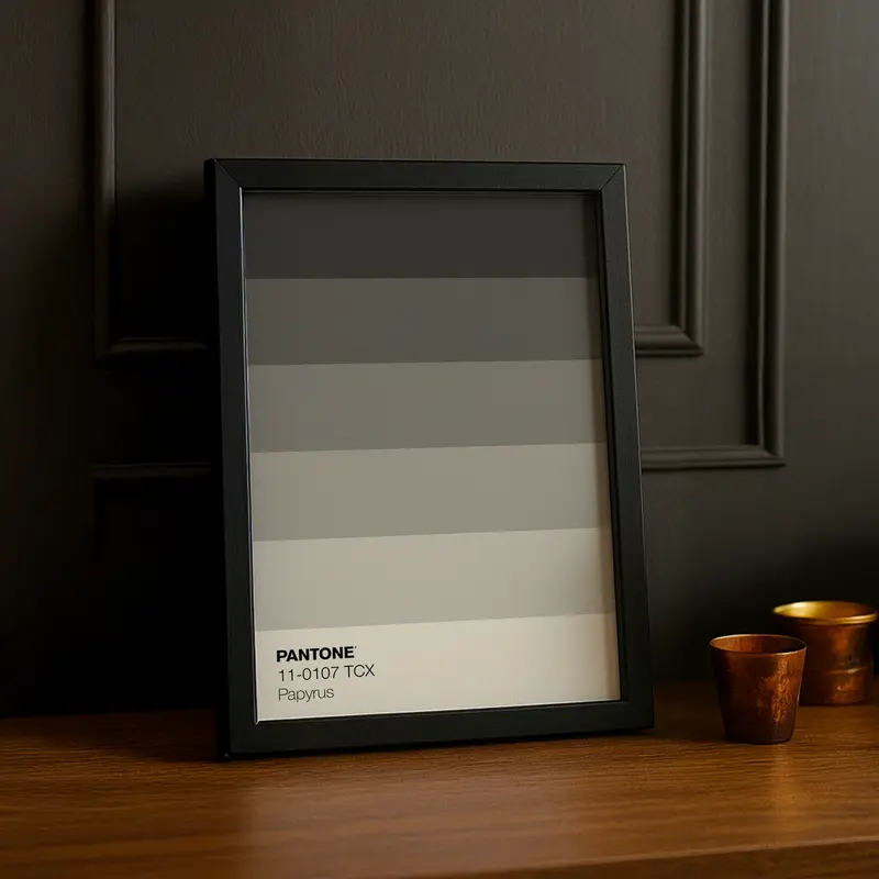 Cadre Photo Pantone Dégradé - Papyrus
