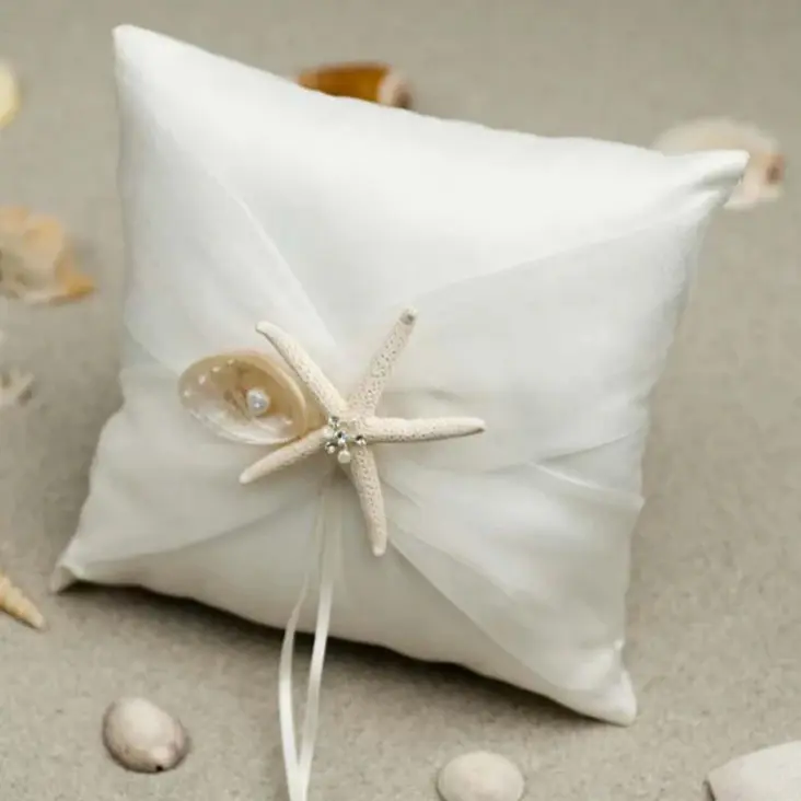 Coussin alliance coquillage