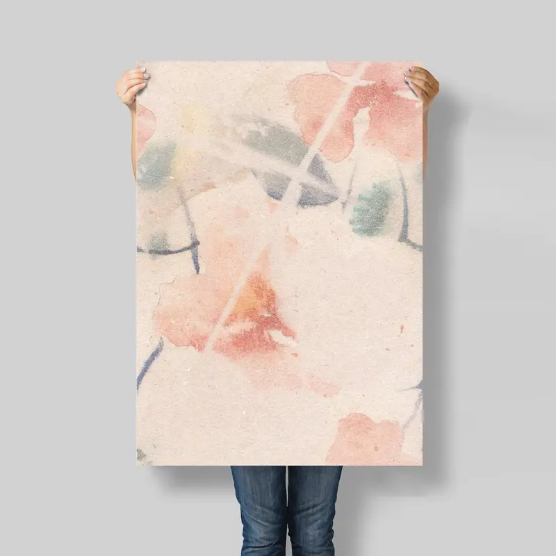 Fond abstrait flat lay