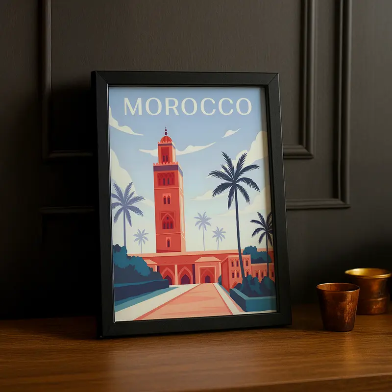 Maroc - Cadre photo