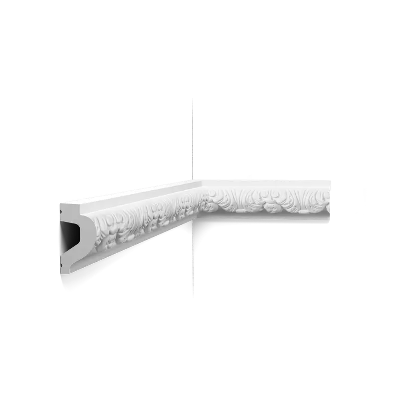 P3020 Cimaise murale Orac Decor - 6x3,2x200cm (h x p x L) - moulure décorative polyuréthane