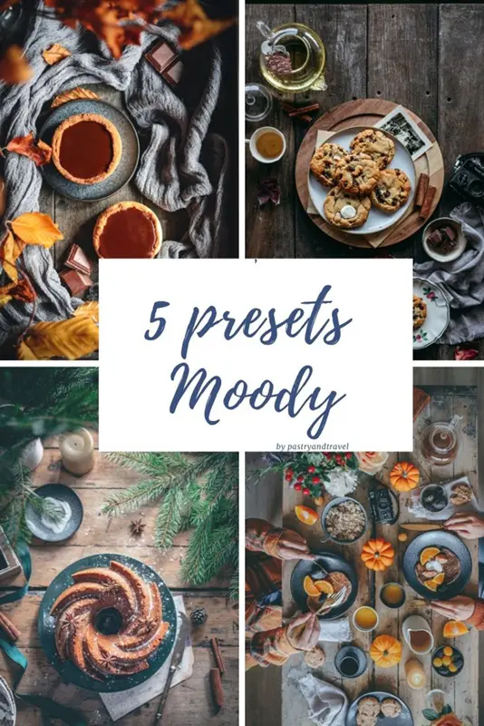Pack 5 Presets Moody & Sombre