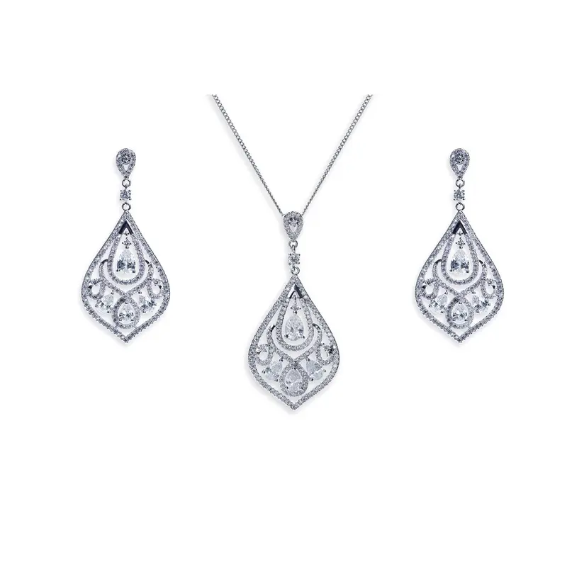 Parure Collier - Boucles d'oreilles<br>Chinatown