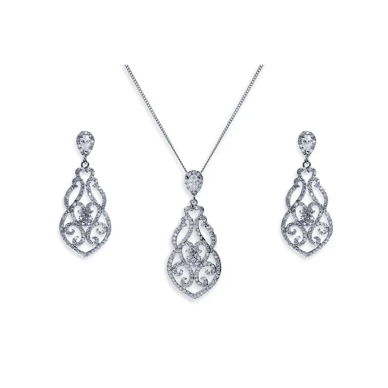 Parure Collier - Boucles d'oreilles<br>Sorrento