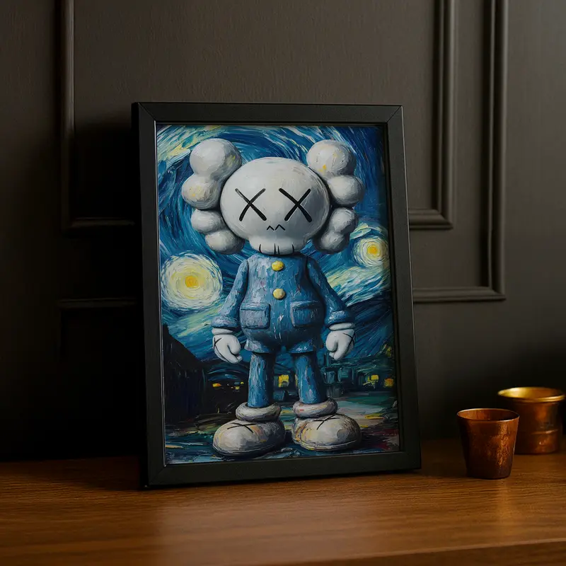Poster Kaws - Companion Art