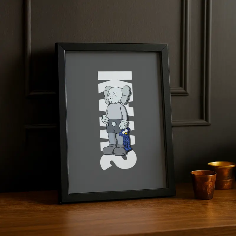 Poster Kaws peluche