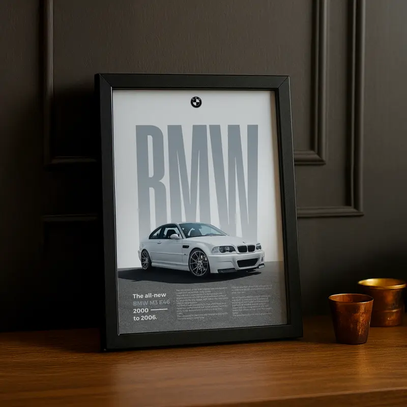 Poster Voitures - BMW M3 E46