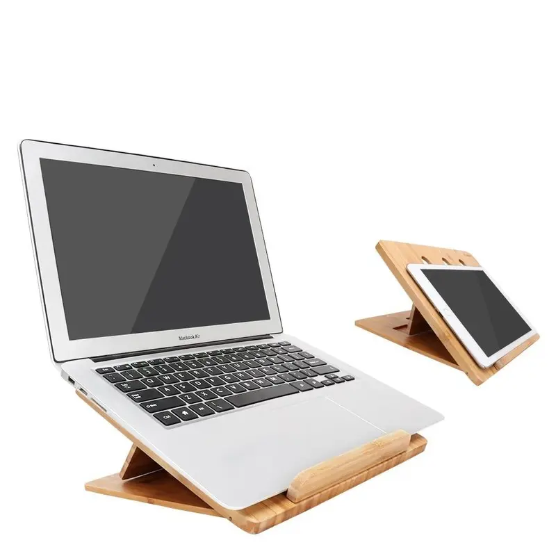 Support pour Ordinateur en Bois