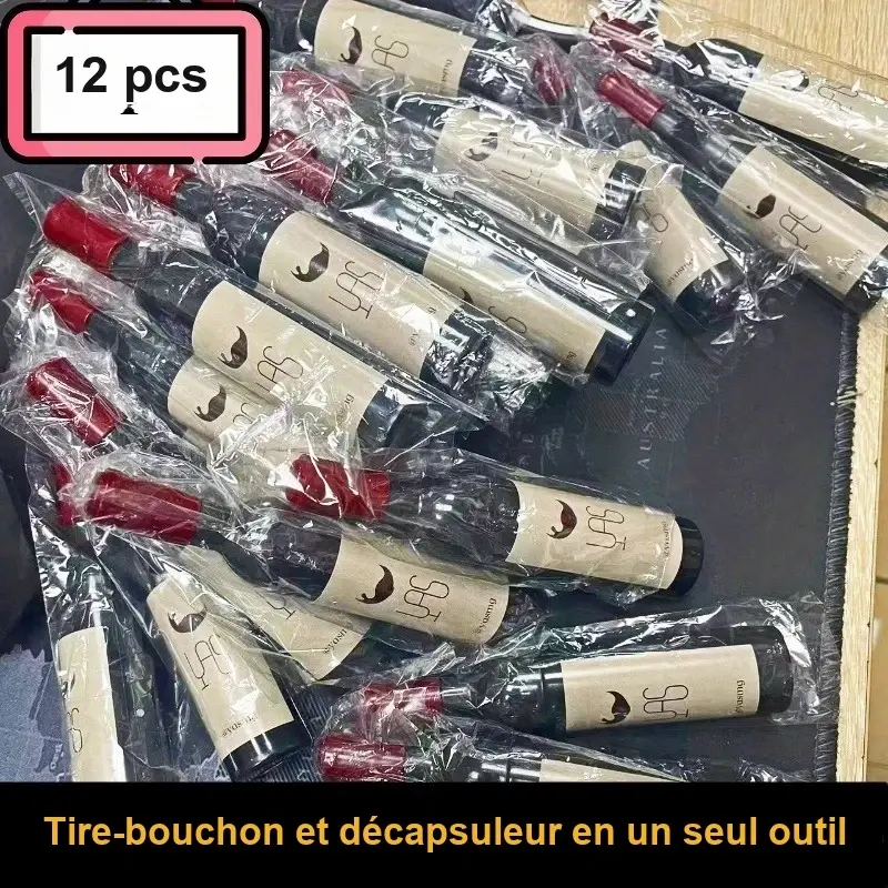 Tire-bouchon décapsuleur aimanté mariage