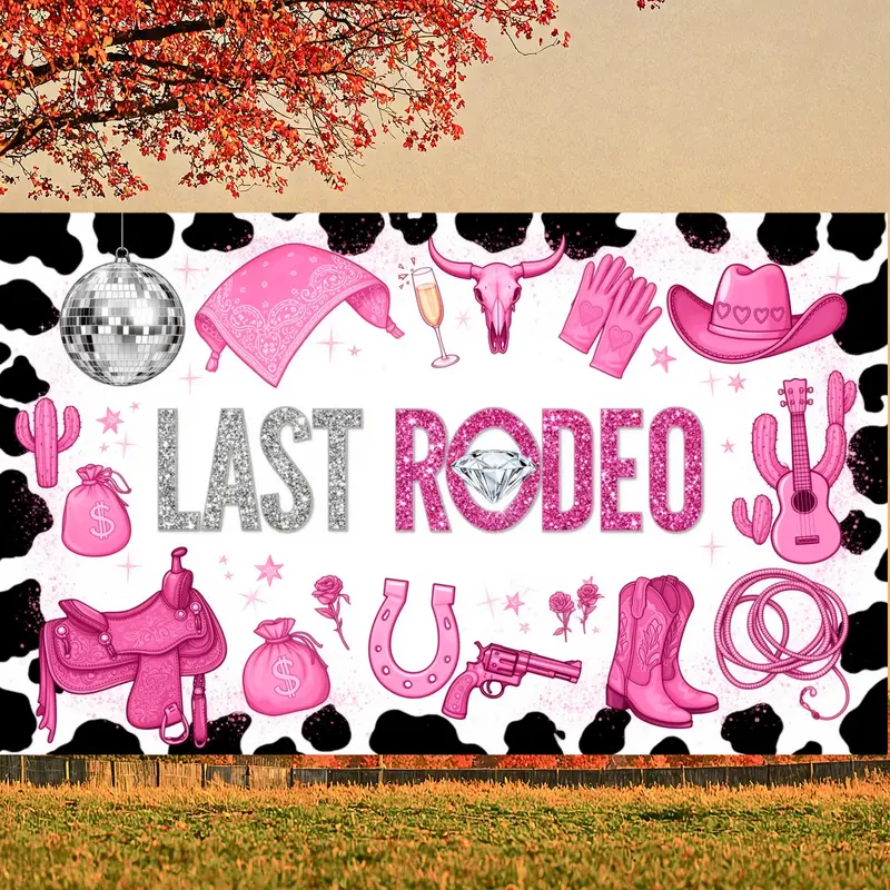 Toile de Fond EVJF Last Rodeo