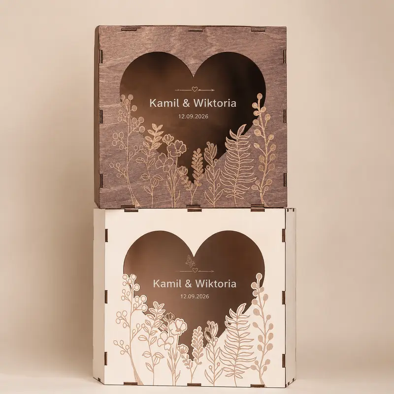 Urne mariage fleur