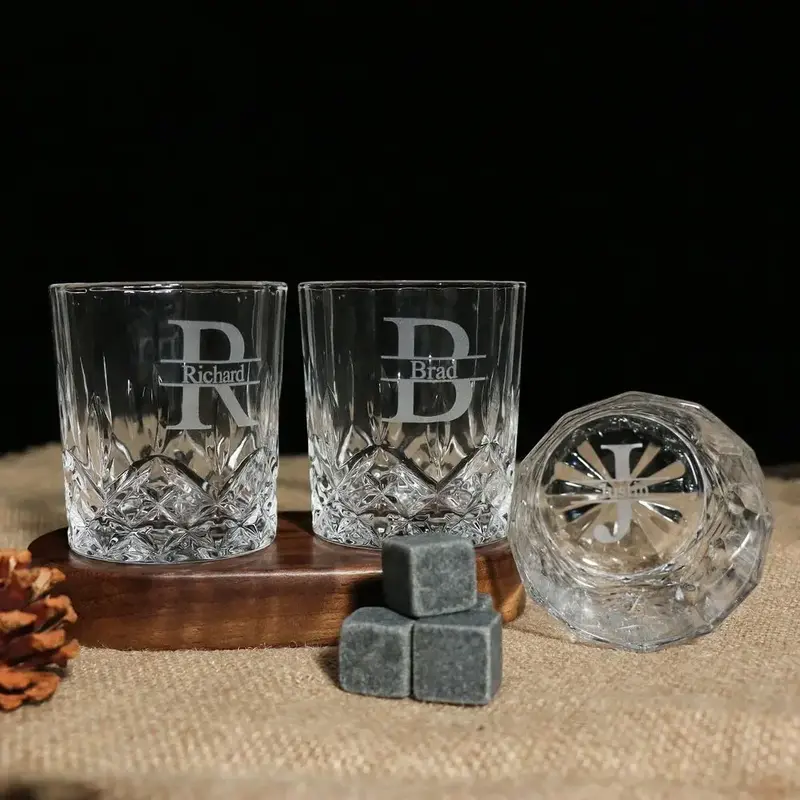Verre à whisky gravé cadeau témoin